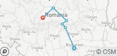 Das Beste aus Transsilvanien - inkl. örtlicher Reiseleiter, Eintrittsgelder (5 Tage) - 6 Destinationen 