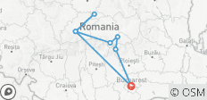  Das Beste aus Transsilvanien - inkl. örtlicher Reiseleiter, Eintrittsgelder (5 Tage) - 8 Destinationen 