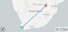  Dunkle Rundreise durch Südafrika - 7 Destinationen 