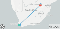  Dunkle Rundreise durch Südafrika - 7 Destinationen 