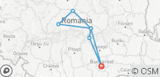  Kurzurlaub Transsilvanien (Mietwagenrundreise, 3 Tage) - 7 Destinationen 