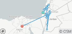  Égypte, Jordanie et Israël - 14 jours - 19 destinations 