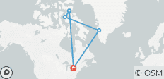  Best of the Western Arctic: Canada and Greenland from Toronto - 5 destinations 