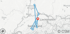  Schweiz Kurzaufenthalt - 8 Destinationen 