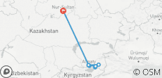  Kleingruppen-Rundreise – Kasachstan - 10 Destinationen 