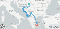  Verborgen Balkan met Griekenland - 27 bestemmingen 