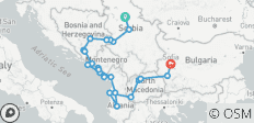  Hidden Balkan, 7 Countries - 24 destinations 