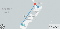  New Zealand Panorama (7 Days) - 5 destinations 