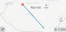  Nairobi National Park Guided Half Day Tour From Nairobi - 3 destinations 
