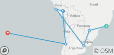  Offenbarung Südamerika (Osterinsel, 19 Tage) - 10 Destinationen 