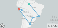  Offenbarung Südamerika (Brasilianischer Amazonas, 19 Tage) - 10 Destinationen 