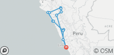  Kleingruppen-Rundreise Peru – Der unbekannte Norden (15 destinations) - 15 Destinationen 