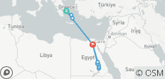  Griekenland &amp; Egypte - 11 bestemmingen 