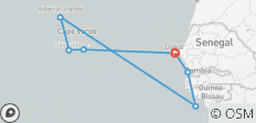  West Africa Archipelago Cruise: Cape Verde &amp; Bissagos Islands from Dakar - 7 destinations 