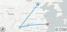  Cruising the Mighty Yangtze, Private Tour - 4 destinations 