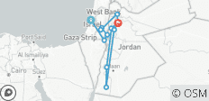  Israel &amp; Jordan City Break - 13 destinations 