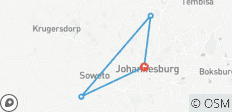  Das Beste von Johannesburg - Paket (5 Tage, 4 Nächte) - 4 Destinationen 