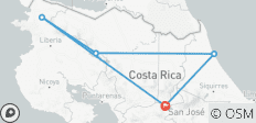  Costa Rica Deux Océans - 9 jours - 5 destinations 