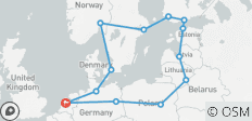  Get Social: Northern &amp; Eastern Europe Highlights - 13 destinations 