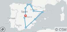  Best of Spain (10 Days) - 11 destinations 