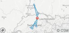  6 nights in Zurich - 8 destinations 