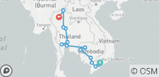  Amazing Vietnam &amp; Cambodia and Thailand ends Chiang Mai - 15 destinations 