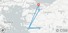  7 Tage Alles inklusive - Höhepunkte der Türkei Rundreise - 7 Destinationen 