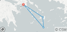  Discovery of Athens, Naxos &amp; Santorini - 8 Days - 4 destinations 