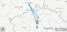  Praag, Dresden en de kastelen van Bohemen: Een spectaculaire cruise op de Elbe en Vltava rivieren (7 bestemmingen) - 7 bestemmingen 