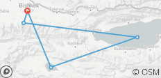  Auf den Spuren der Nomaden Kirgisistans - 5 Destinationen 