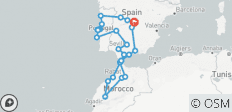  Spanien, Portugal und Marokko - 27 Destinationen 