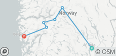  Mountains to Fjords Hut to Hut Trek - 6 destinations 