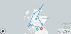  Schottlands Highlands, Inseln und Städte (umgekehrt, 13 Tage) - 13 Destinationen 