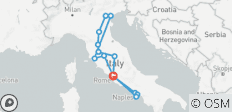 Große Reise durch Italien (11 Tage) - 15 Destinationen 