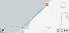  Dubai, Abu Dhabi und die Arabische Wüste - Rundreise - 3 Destinationen 
