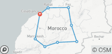  Farben Marokkos (Standard) - 9 Destinationen 