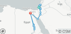  Israel, Jordania y Egipto 13 días de lujo con crucero por el Nilo - 2+viajeros, hotel 4* - 25 destinos 