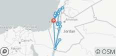  Luxus-Individualreise Israel mit Petra - Single, 5* Hotel (11 Tage) - 19 Destinationen 