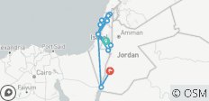  Biblical Israel and Jordan 7 days (Single, 3* Hotel) - 14 destinations 