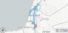  Jewish Israel Luxury Tour 10 days (2+Travelers, 4* Hotels) - 11 destinations 