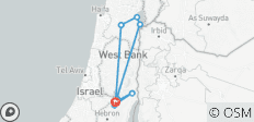  Christelijk Israël in 4 dagen (single, 3* hotel) - 10 bestemmingen 