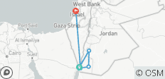  Entdecken Sie Petra und Wadi Rum in 4 Tagen (ab 2 Reisenden, 3-Sterne-Hotel) - 5 Destinationen 
