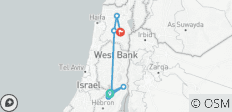  Israel cristiano en 4 días - 2+viajeros, hotel 4* - 7 destinos 