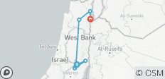  Israël chrétien en 4 jours (2 voyageurs ou plus, hôtel 3 étoiles) - 12 destinations 