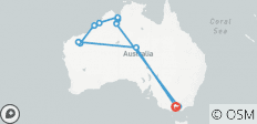  Kimberley und Pilbara aus der Luft erkundet - 11 Destinationen 
