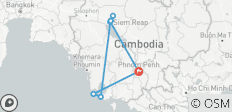  Kambodscha Relax &amp; Discover mit Badeurlaub auf Koh Rong - 7 Destinationen 
