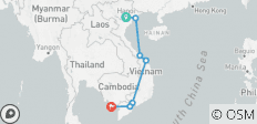  Vietnam Highlights mit Badeurlaub auf Phu Quoc - mit 5 Tagen Badeurlaub auf Phu Quoc - 7 Destinationen 