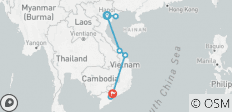  Vietnams Höhepunkte mit Strandurlaub in Zentralvietnam - 8 Destinationen 