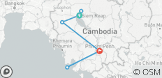  Private Kambodscha Impressionen mit Badeurlaub auf Koh Rong (inkl Flug) - 9 Destinationen 