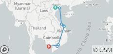  Privatreise Klassisches Vietnam mit Badeurlaub auf Phu Quoc - mit 5 Tagen Badeurlaub auf Phu Quoc (inkl Flug) - 9 Destinationen 